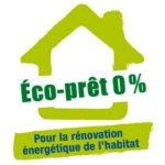 logo éco-prêt à taux zéro rénovation énergétique
