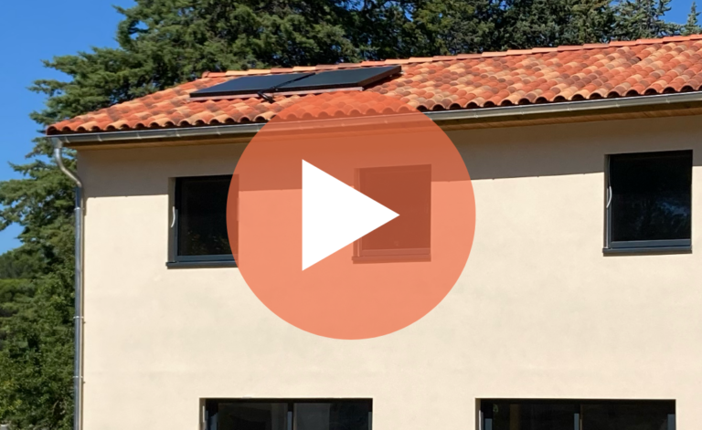 vidéo timelapse chantier maison passive